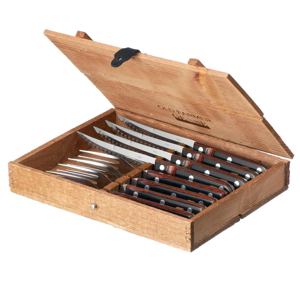 Gense Cubertería Old Farmer 8 Piezas 2 Gense Cubertería Old Farmer 8 Piezas - Imagen 2