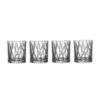Orrefors 4 Vasos City Old Fashioned