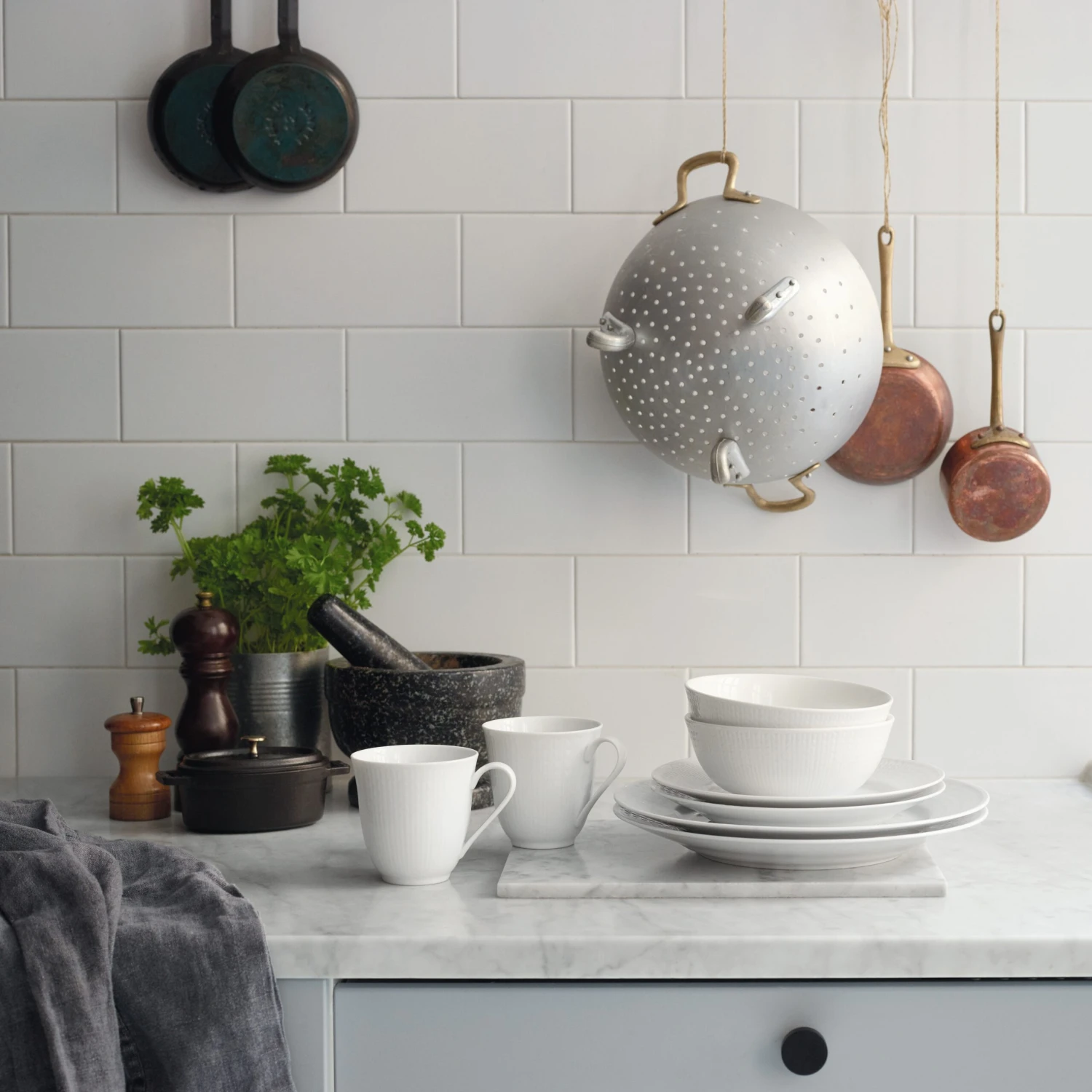 Rörstrand Vajilla Swedish Grace Blanco, 8 Piezas 5 Rörstrand Vajilla Swedish Grace Blanco, 8 Piezas - Imagen 5