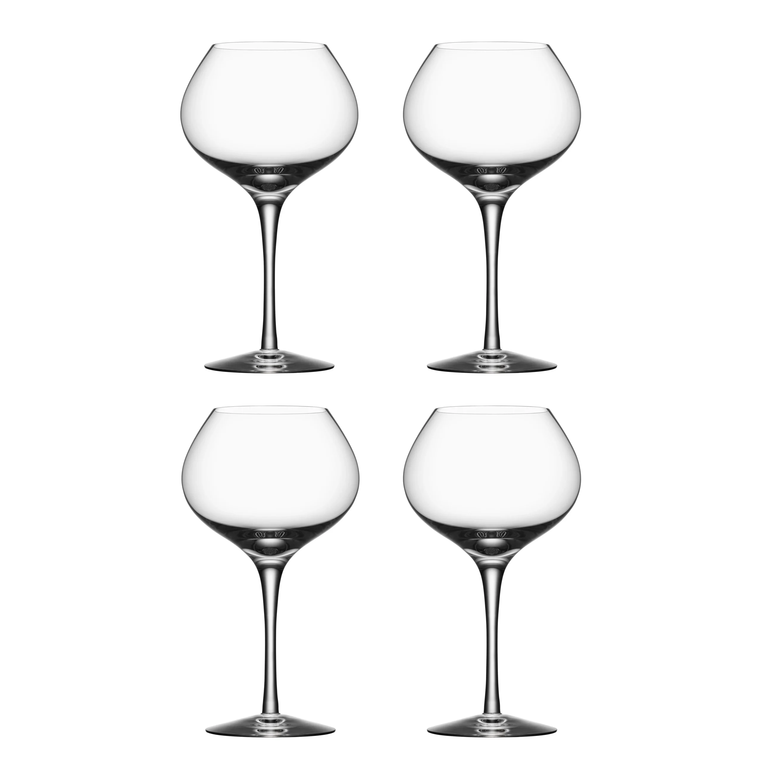 Orrefors 4 Copas De Vino Tinto More Mature 1 Orrefors 4 Copas De Vino Tinto More Mature